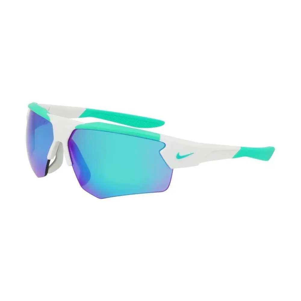 Nike Cloak Duo EV24036 907 Matte Light Silver/green Sunglasses