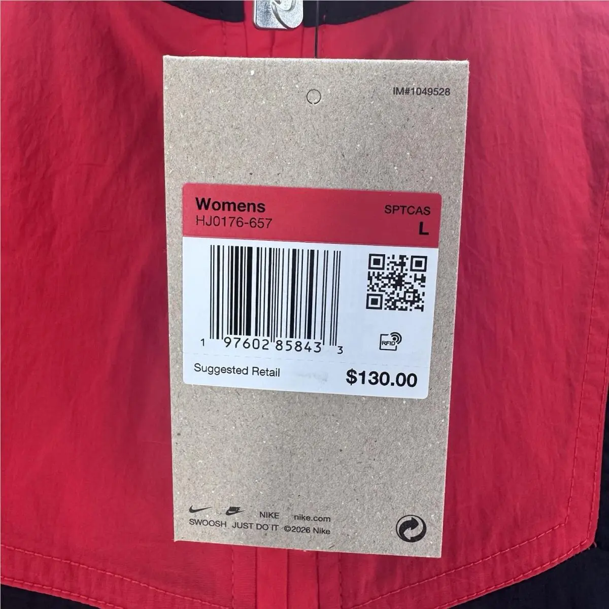 Nike clothing - HJ0176657 - HJ0176657 - Red (UPC: 0197602858433) 0