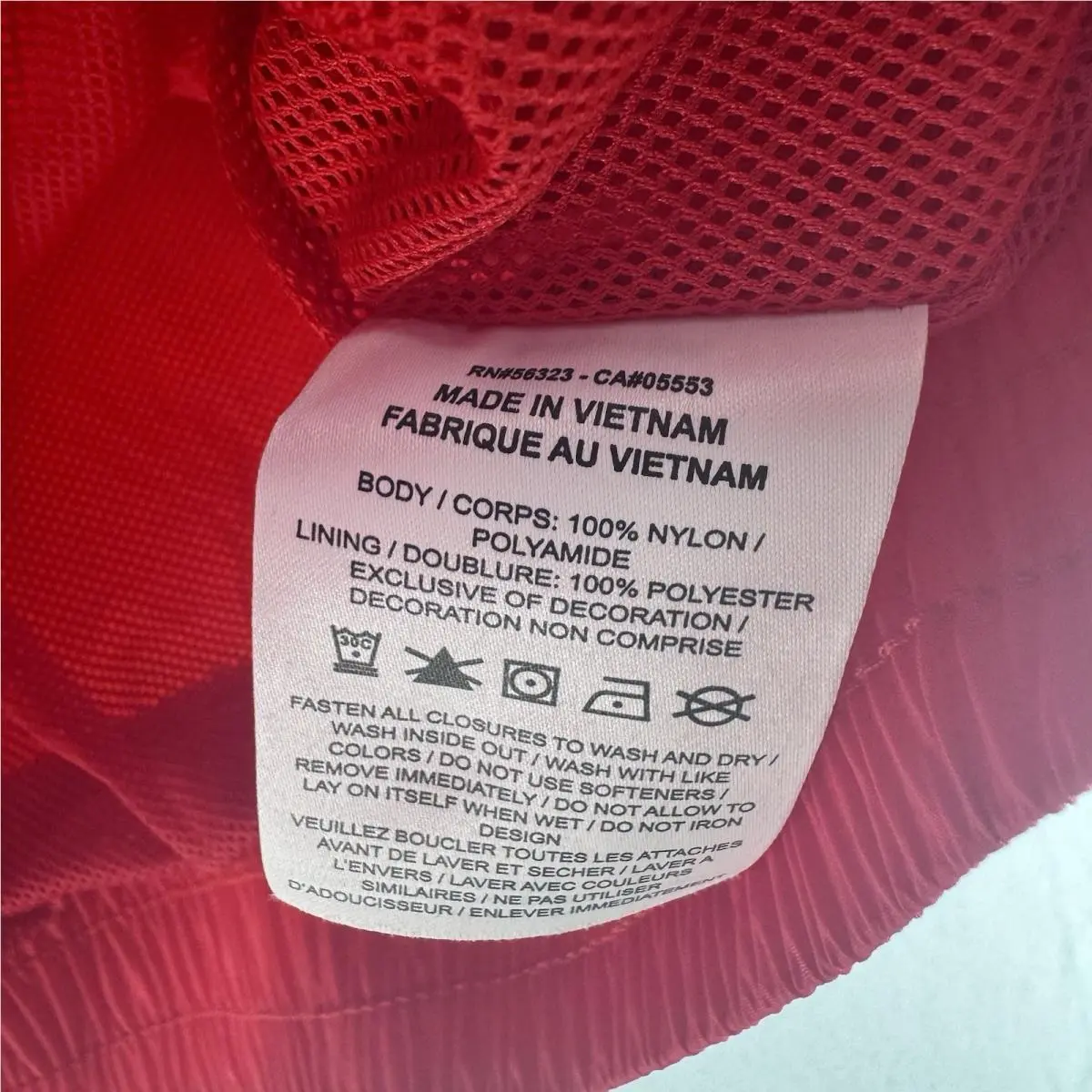 Nike clothing - HJ0176657 - HJ0176657 - Red (UPC: 0197602858433) 2