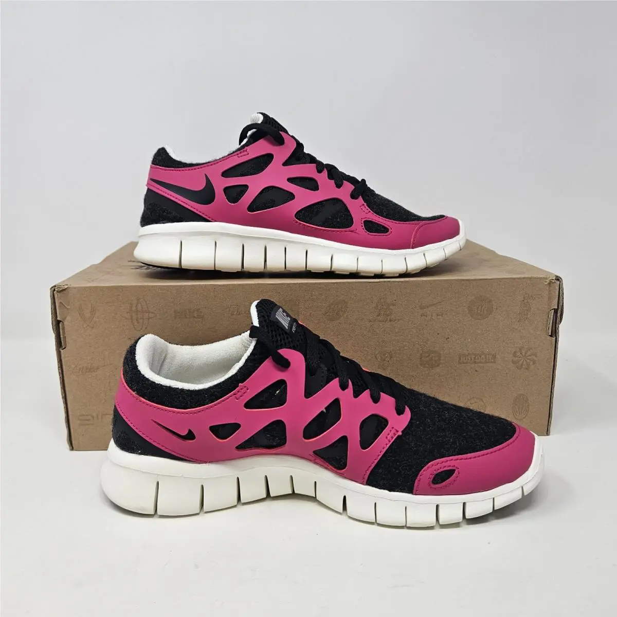 Nike shoes - Nike Free Run+ 2 - Free - 536746 016 - Black (UPC: 886737123560) 0