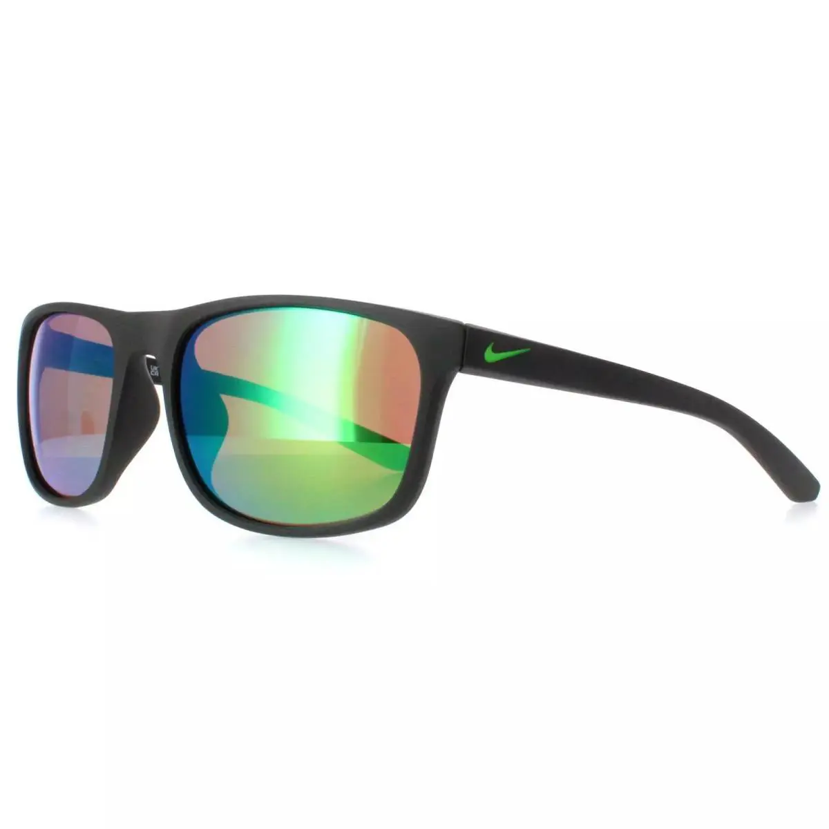Nike ENDURE-M-MI-CW4650-355-5919 Sunglasses 59mm - Frame: MATTE SEGUOIA GREY, Lens: GREEN GRADIENT MULTICOLOR