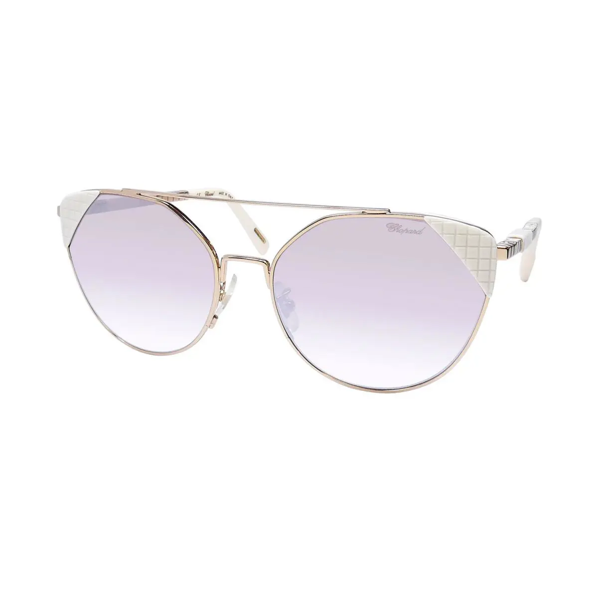 Chopard SCHC40 Cat Eye Sunglasses Luxury Line Made IN Italy Exclusive