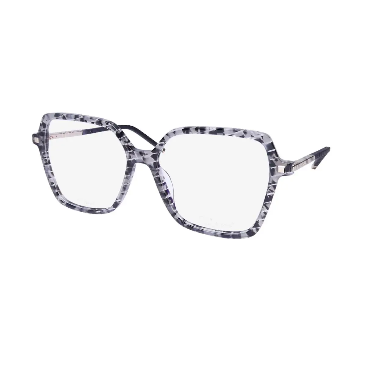 Chopard VCH348 Glasses 03KU Japan Womens Full-rim Black Titanium 55-15-135