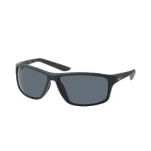Nike ADRENALINE-22-DV2372-022-6415 Sunglasses 64mm - Frame: MATTE DARK GREY, Lens: GREY