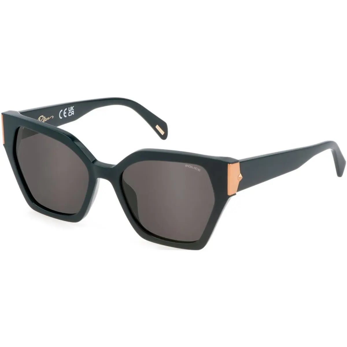 Police Gem 2 Women`s Square Cat-eye Sunglasses w/ Steel Hinges SPLL34 Bangladesh