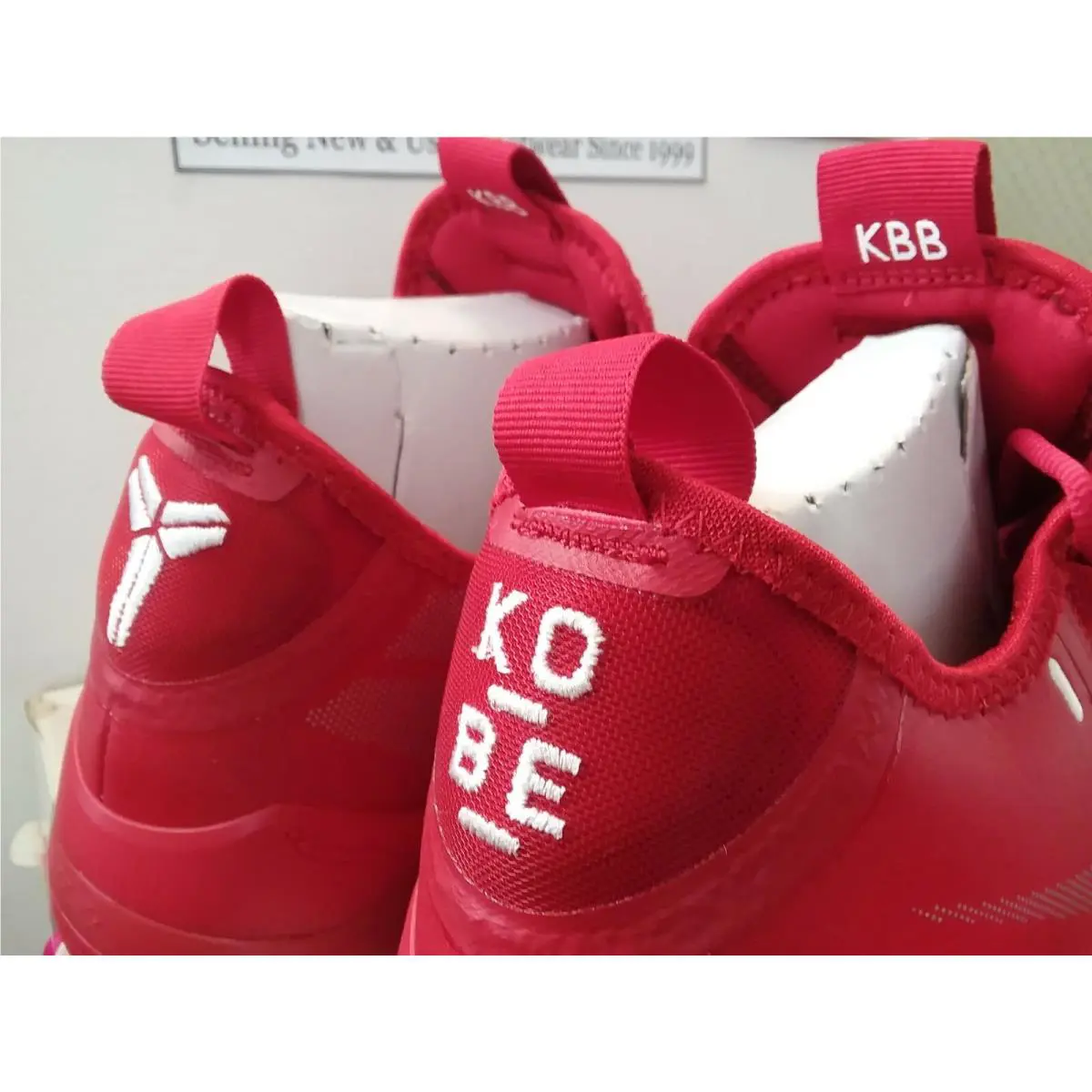 Nike shoes - Nike Kobe A.D. TB Promo - AT3874 600 - Gym Red / Metallic Silver - White (UPC: 883212911384) 1