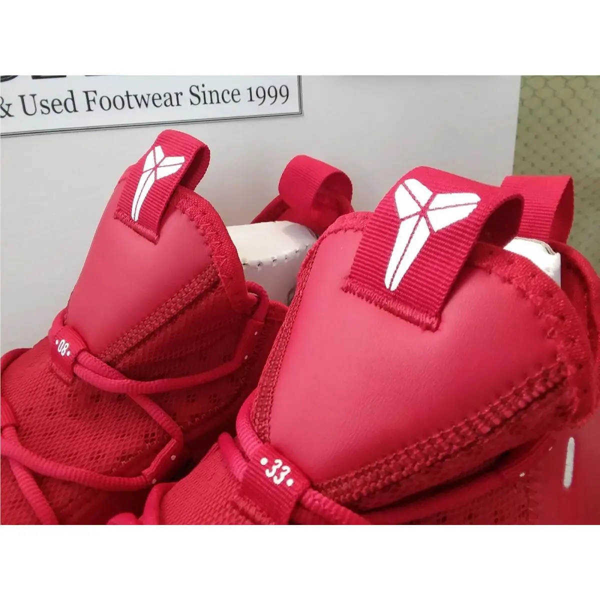 Nike shoes - Nike Kobe A.D. TB Promo - AT3874 600 - Gym Red / Metallic Silver - White (UPC: 883212911384) 4