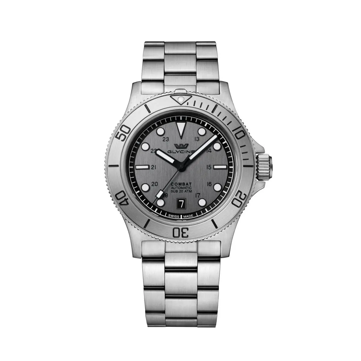 Glycine Men`s Combat Sub 42mm Automatic Watch GL0531
