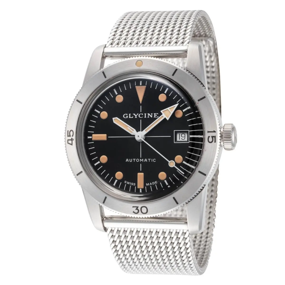 Glycine Unisex Sea Kraken 39mm Automatic Watch GL0504
