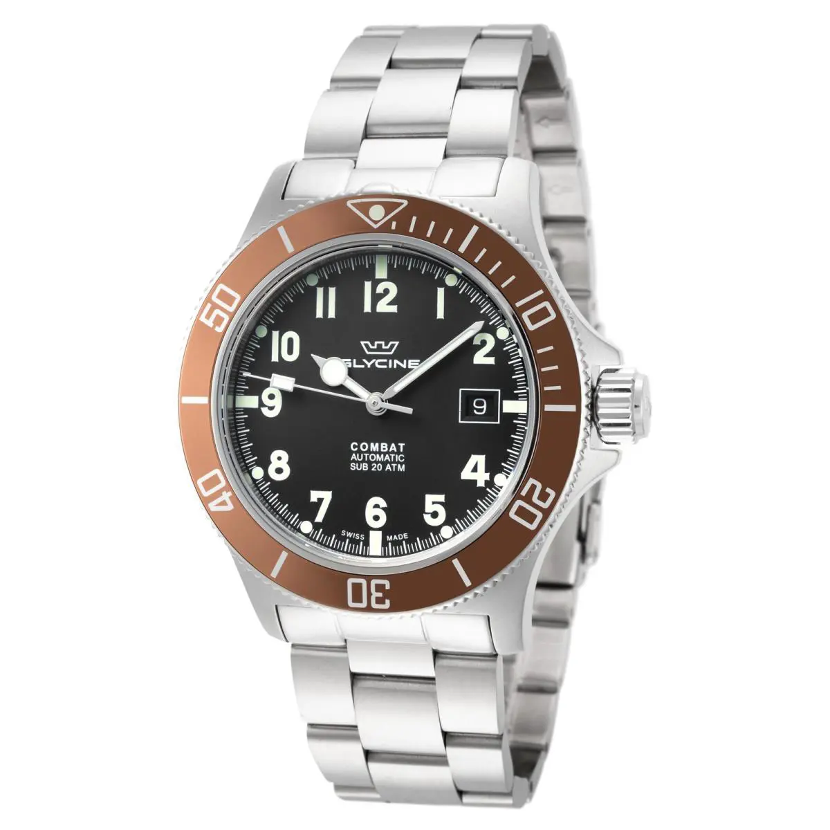 Men`s Combat Sub 42mm Automatic Watch GL0171 by Glycine