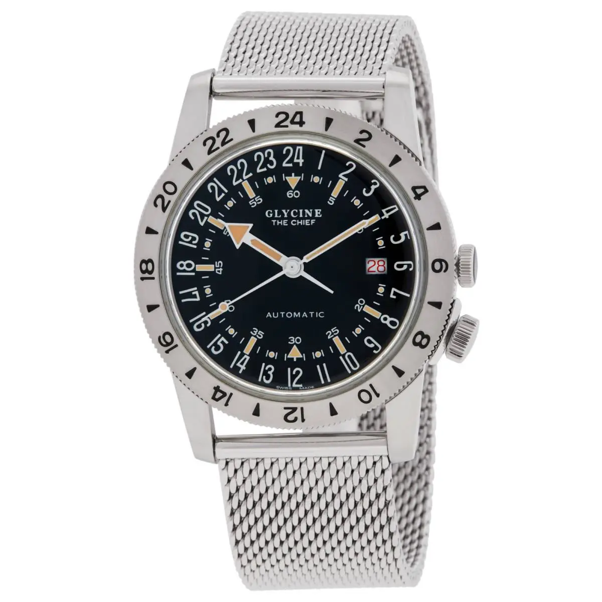 Men`s Airman The Chief Purist 40mm Automatic Watch GL0468 by Glycine