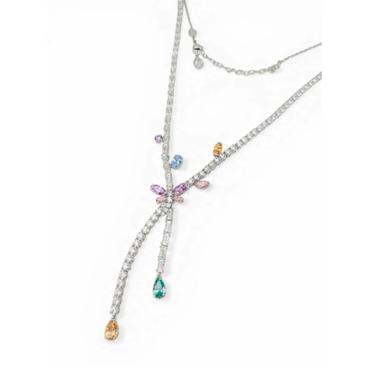 Swarovski Ariana Grande Crystals Dragonfly Y Necklace 5737424