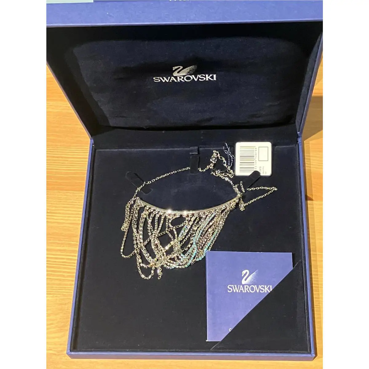 Swarovski Color Crystal Evening Party Necklace Drama -910876