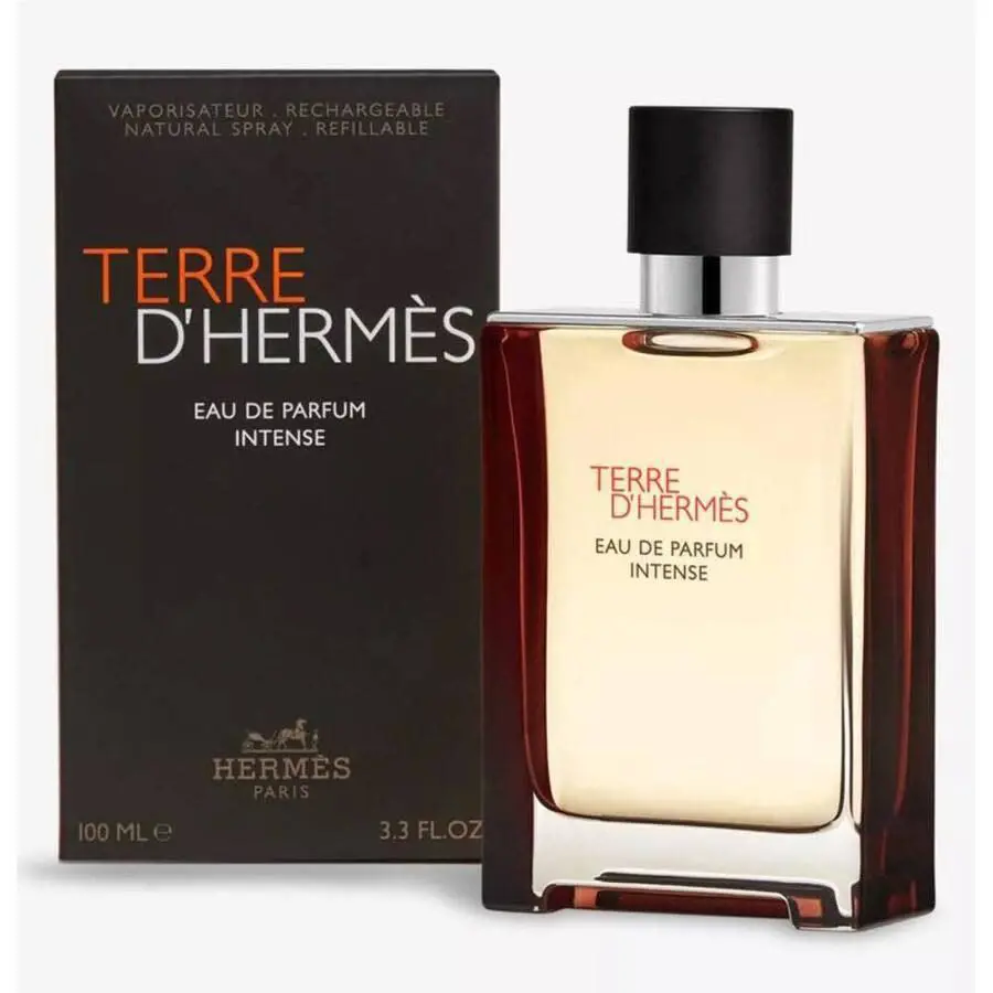 Hermes Men`s Terre D`hermes Intense Edp Spray 3.4 oz Fragrances 3346130424116