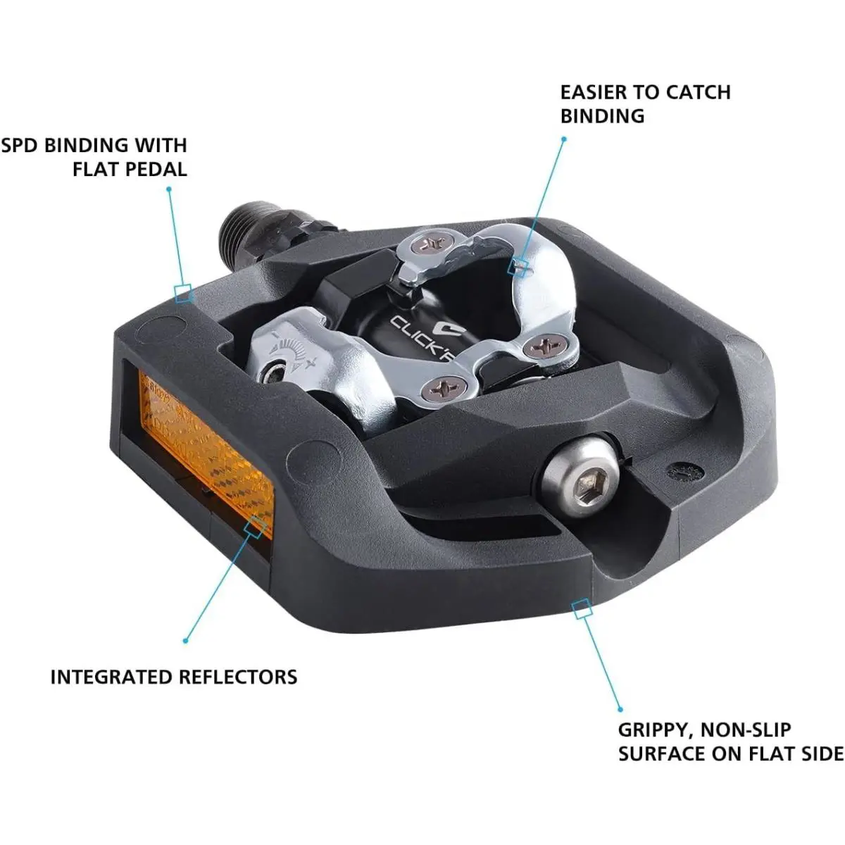 Shimano  - PD-T421 - PD-T421 - Black (UPC: 689228749450) 2