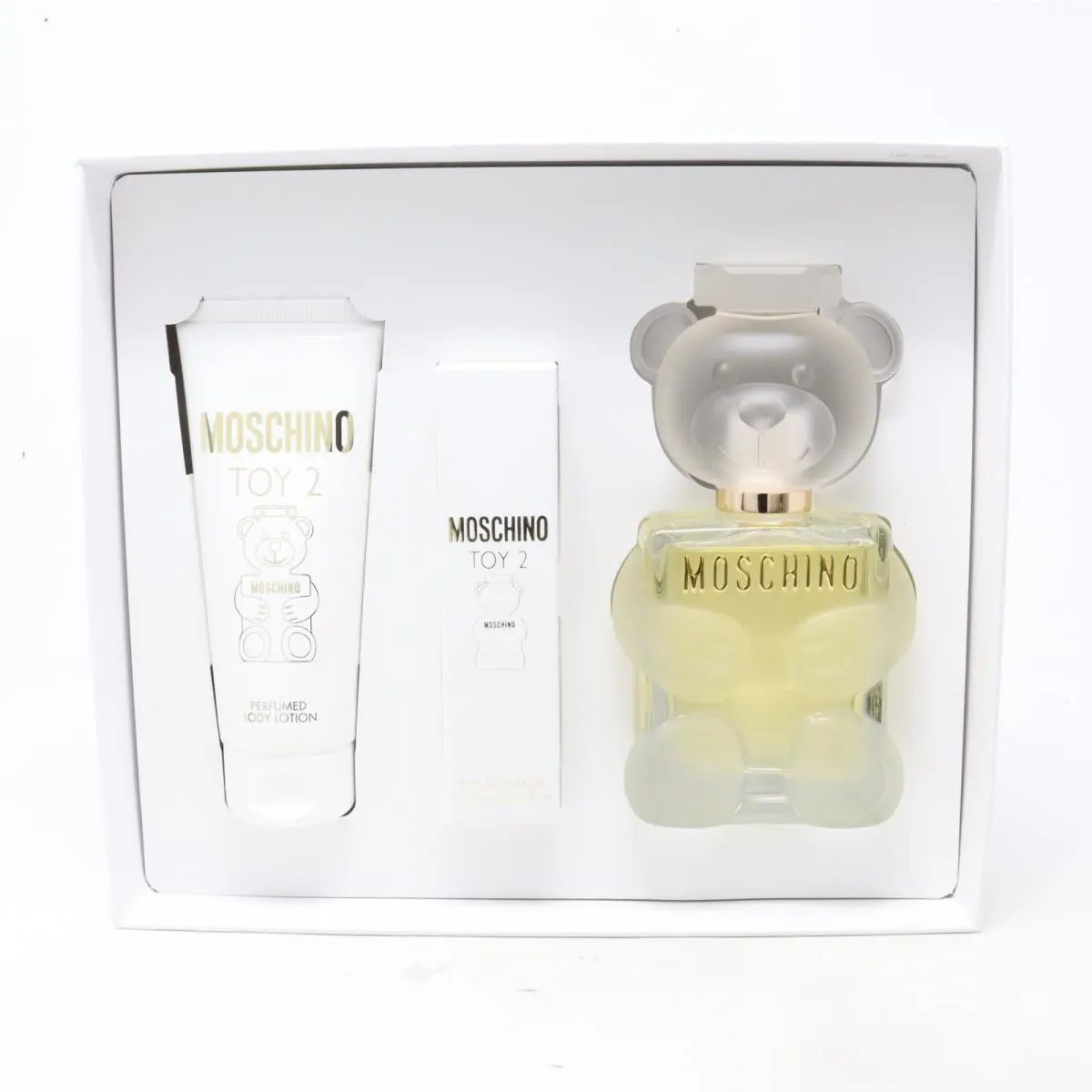 Moschino Toy 2 3pc Gift Set For Women50ml Edp + 50ml Shower Gel + 50ml Lotion
