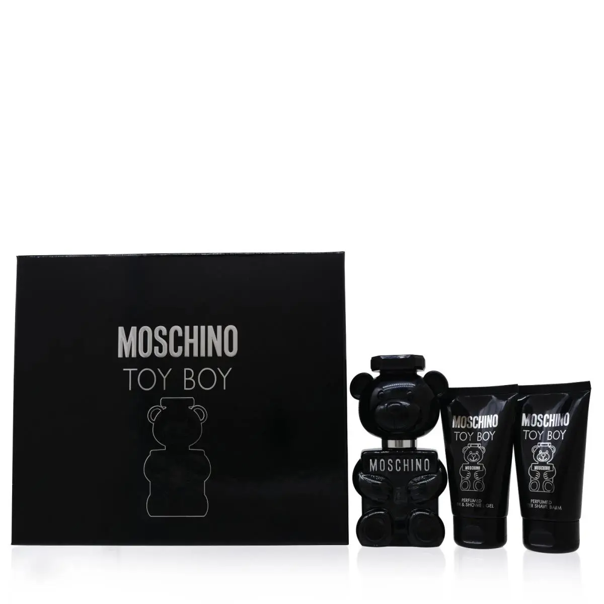 Moschino Toy Boy 3 pc Set For Men - 1.7 oz Edp Spray /after Shave Balm/ SG
