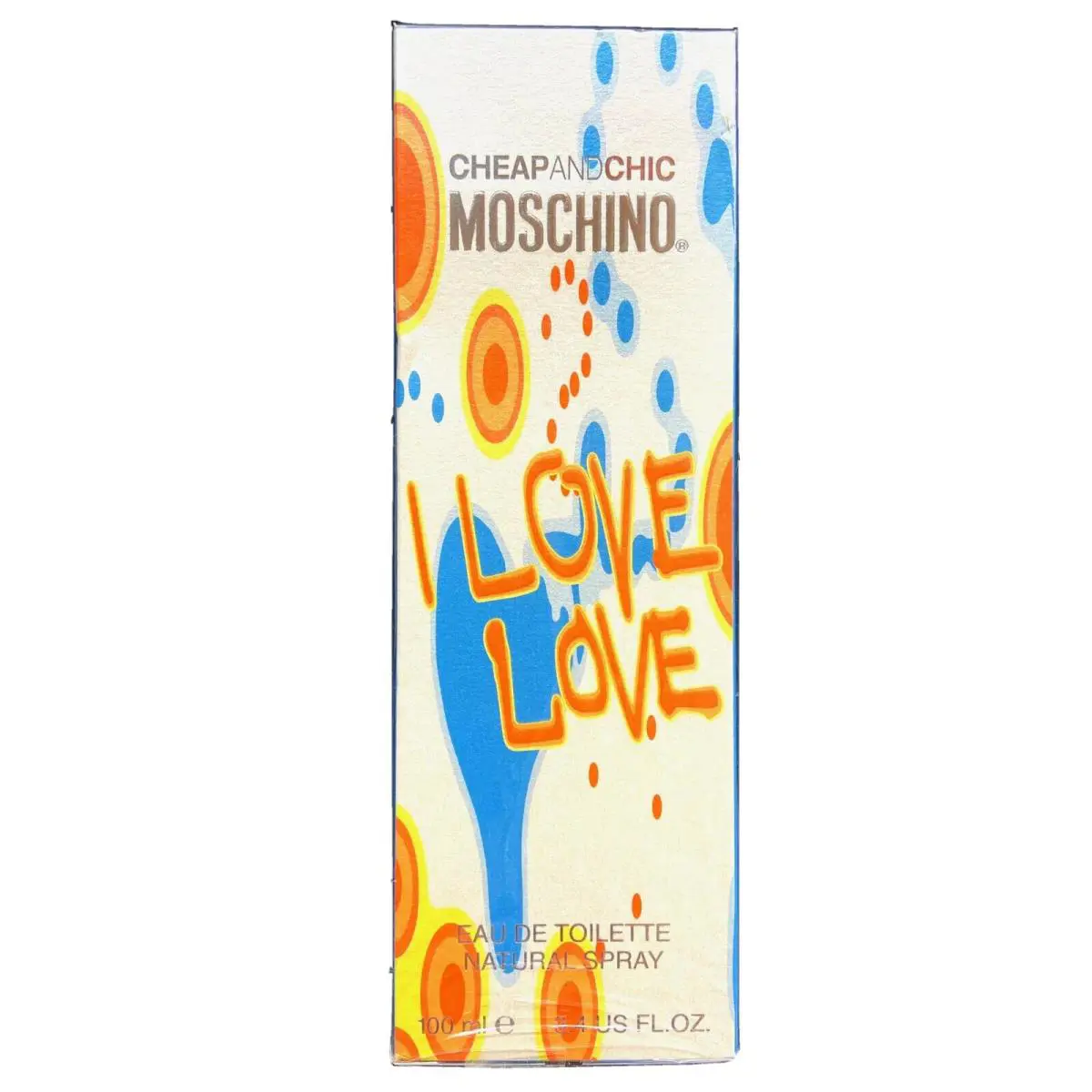 Chic I Love Love Moschino Eau DE Toilette 3.4oz Spray
