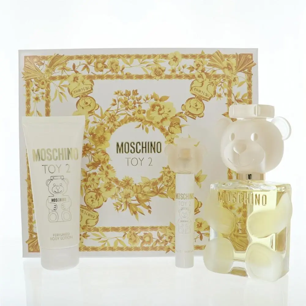 Moschino Toy 2 by Moschino Gift Set For Women 3 Piece Set For Women: 3.4 Oz Eau