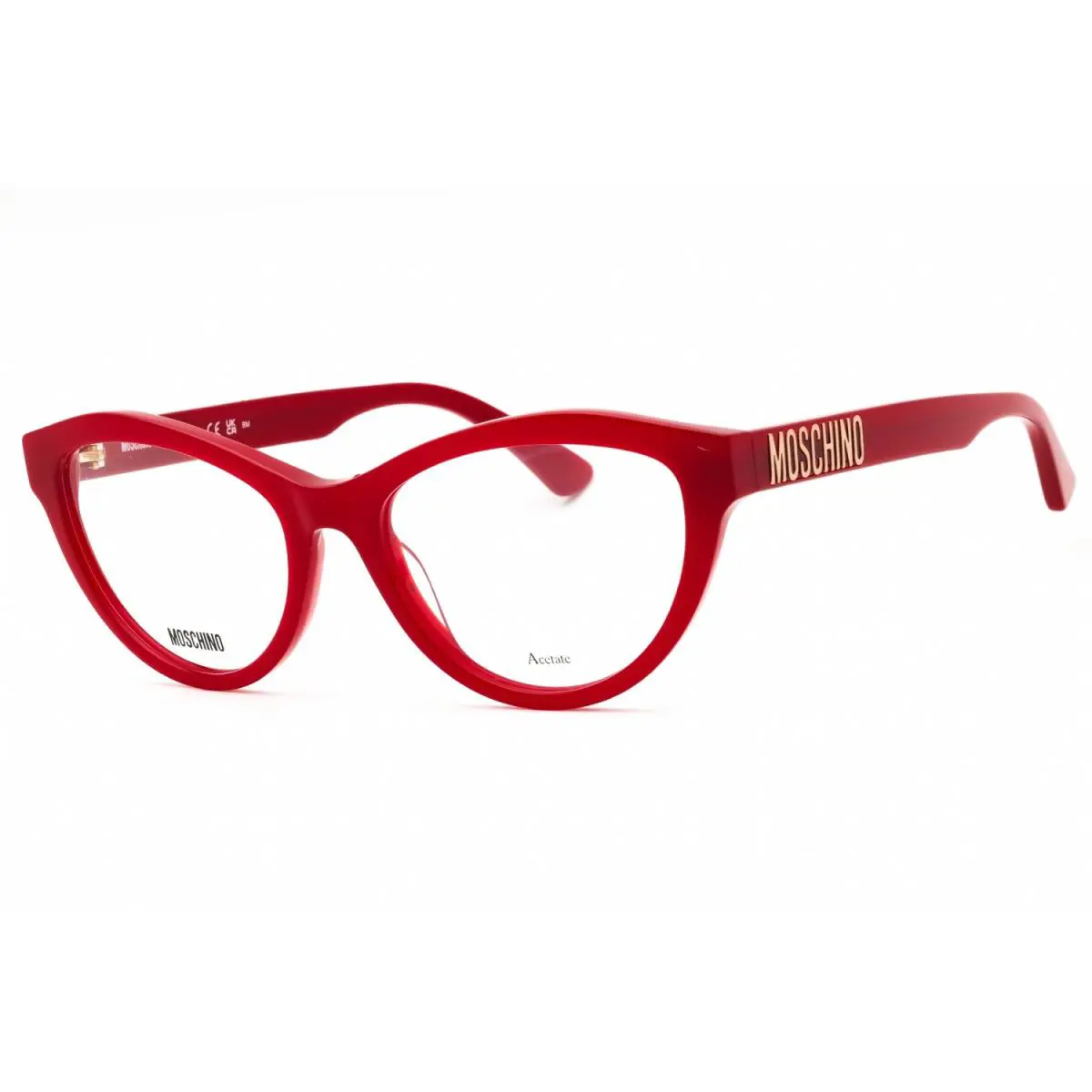Moschino MOS623-C9A-52 Eyeglasses Frame Size 52mm 17mm 140mm Red Women 716736764