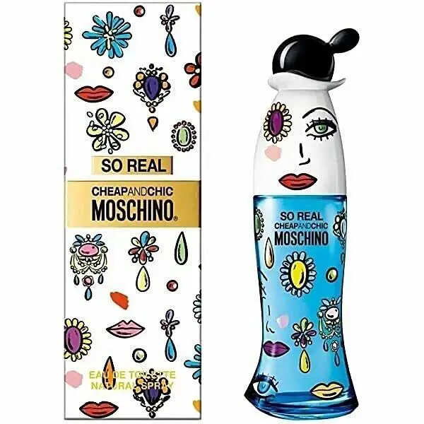 Moschino Chic So Real 3.4 oz / 100 ml Eau de Toilette Edt Spray b