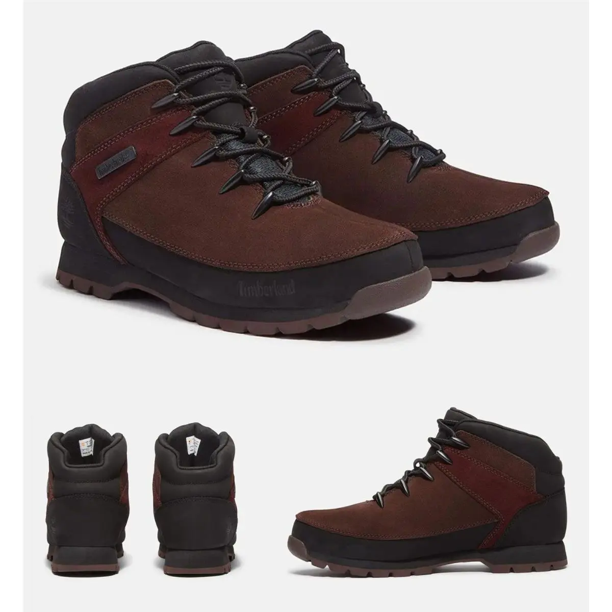 Timberland shoes - Timberland Euro Sprint Mid - Euro Sprint Mid - A2K84 - Dark Brown, Black 1