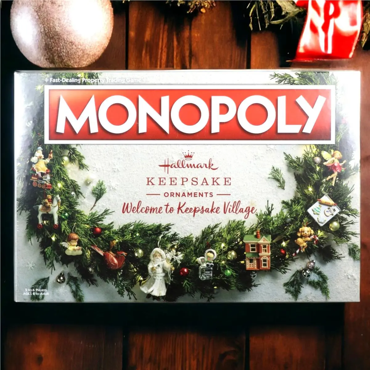 Hallmark Keepsake Ornaments Keepsake Village Monopoly Board Game Hasbro 2021