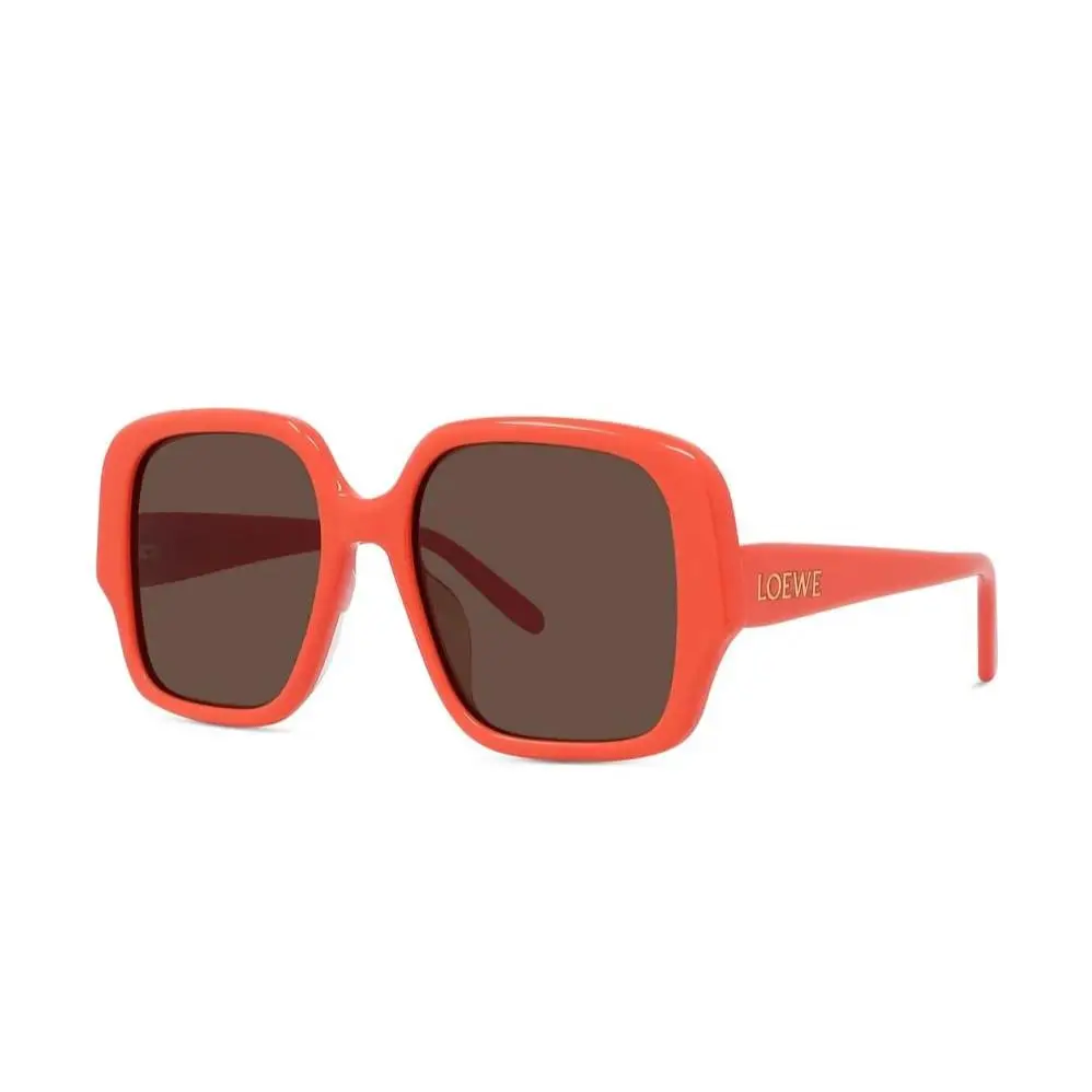 LW40134U 42E Orange Brown Sunglasses by Loewe