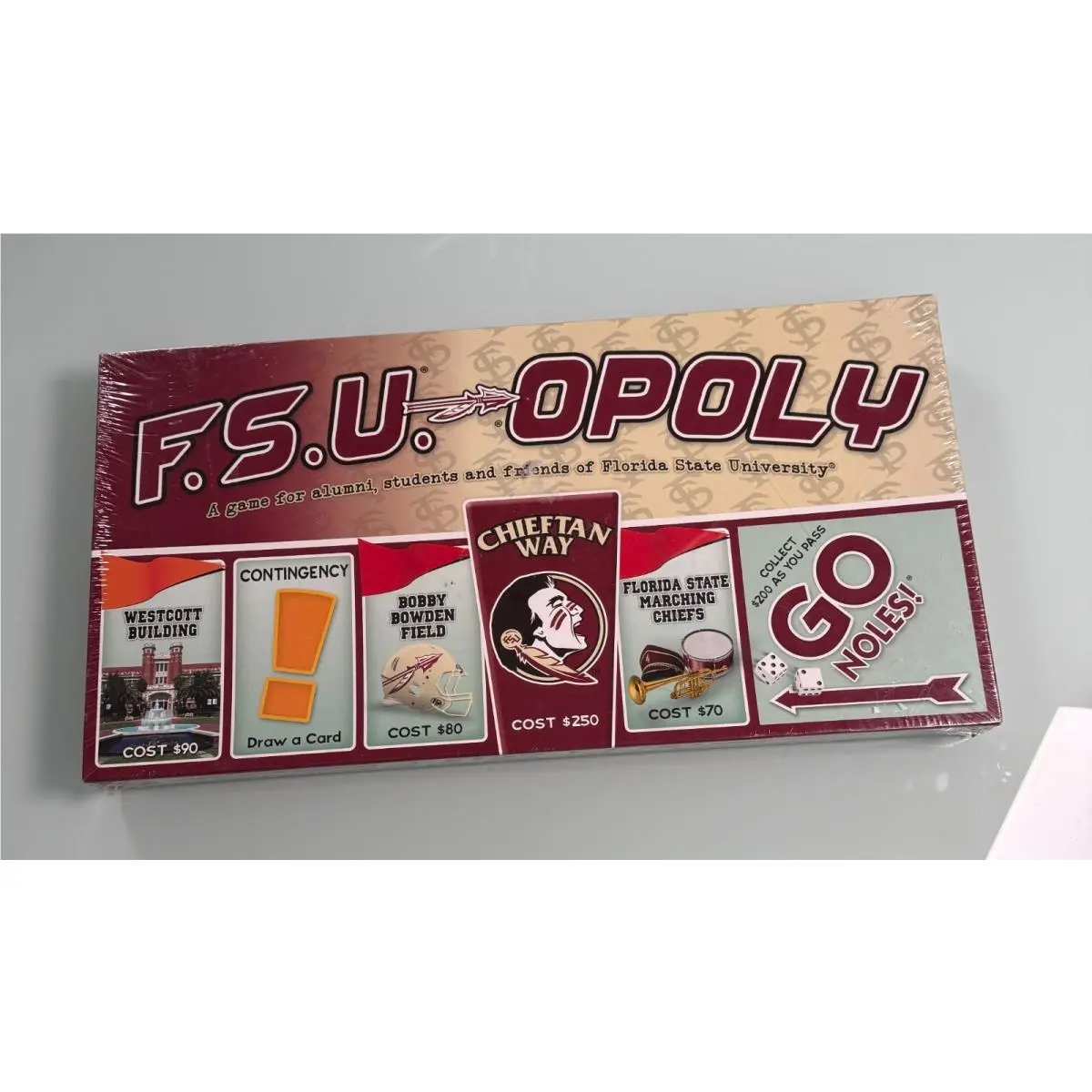 Fsu-opoly Monopoly Game Made Usa Hasbro Vintage
