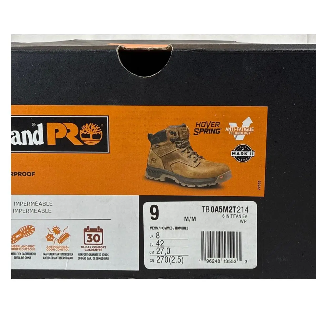 Timberland shoes - Timberland Titan EV - Titan - TB0A5M2T214 - Brown (UPC: 196248135533) 8