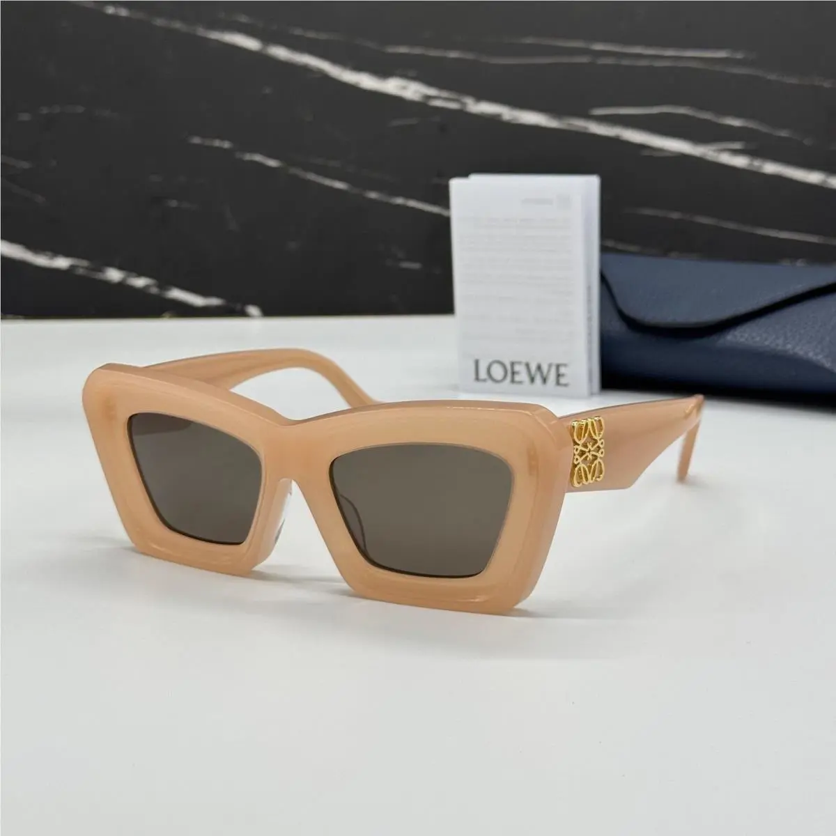 Loewe LW40145F 72E Sunglasses Orange Women Eyewear Loewe