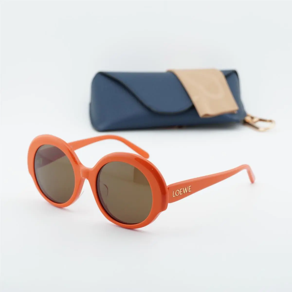 Loewe LW40135F 42E Orange/brown 54-21-140 Sunglasses
