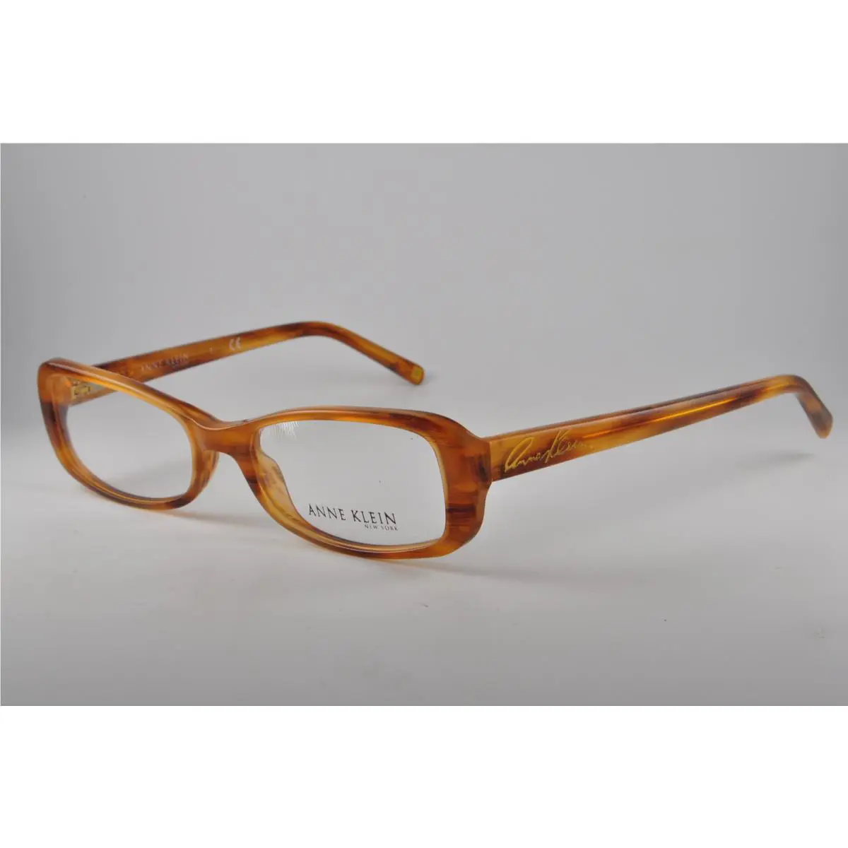 Anne Klein Eyeglasses AK 8107 221 Amber Horn Size 51-16-135