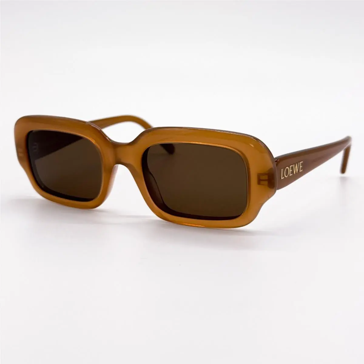 Loewe Sunglasses LW40158I 50E Brown Unisex Eyewear