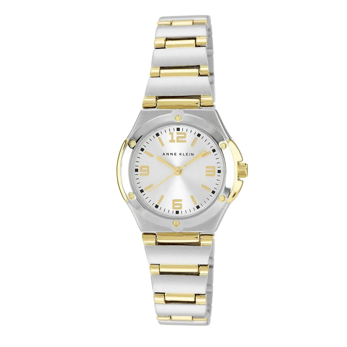 Anne Klein Womens Two-tone Bracelet Watch 10/8655SVTT