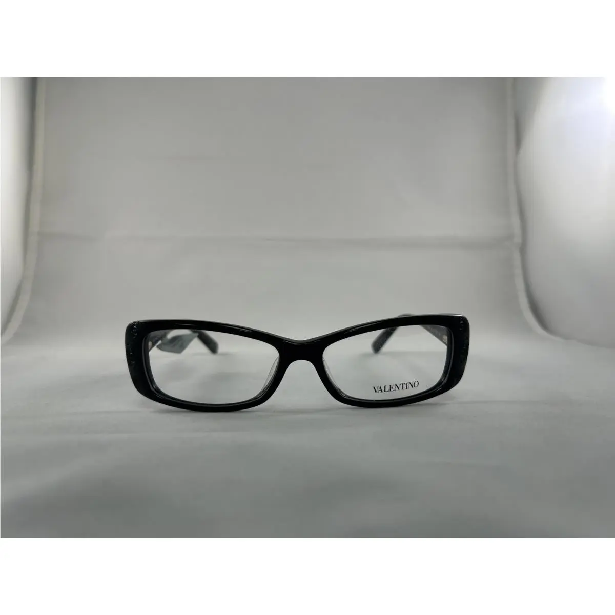 Valentino V2610 Eyeglasses 001 Women Oval Black 52 16-135 cc