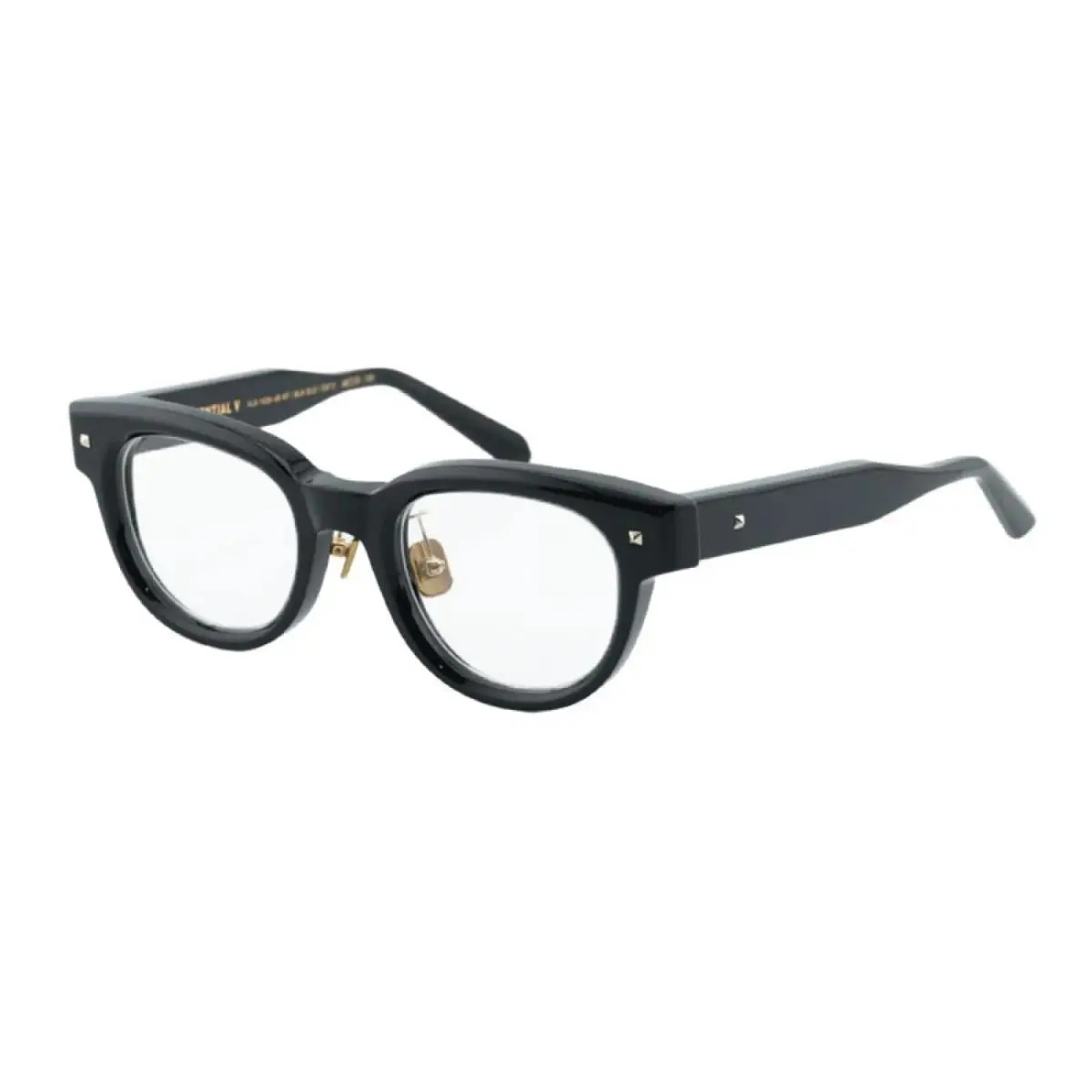 Valentino V-essential VLX-163-AF A Round Black 48 mm Women`s Eyeglasses Frame