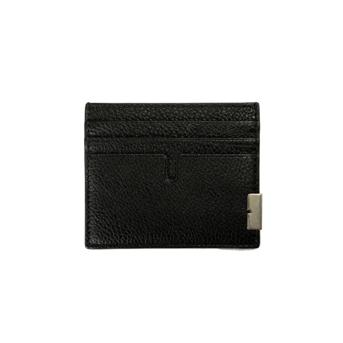 Tall Sandon Textured Leather Card Case Holder by Burberry