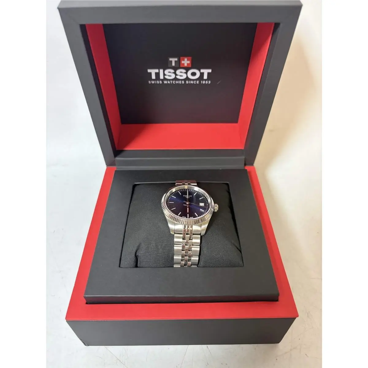 Ballade Quartz Blue Dial Watch T1562101104100 by Tissot