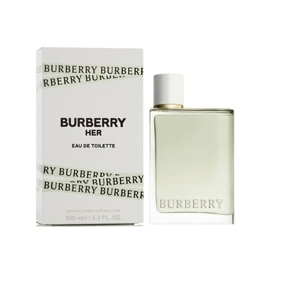 Burberry Her Eau de Toilette Spray For Womens Edt Perfume 3.3 oz 100 ml Box