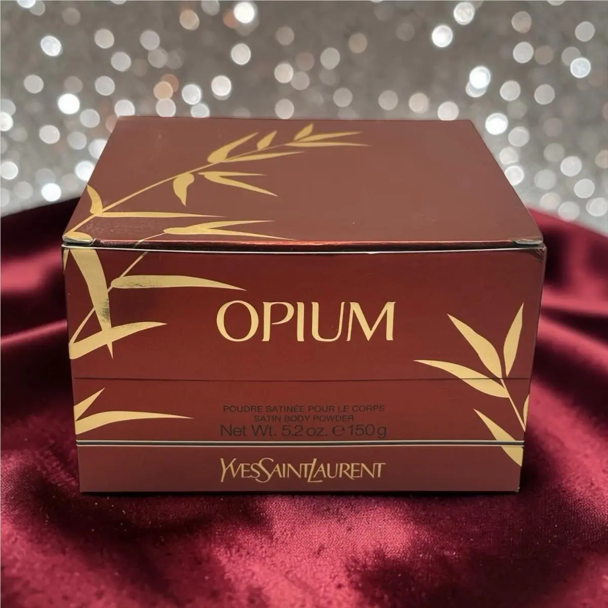 Opium  Satin Dusting Powder - 5.2oz / 150g Full Size Boxed by Yves Saint Laurent