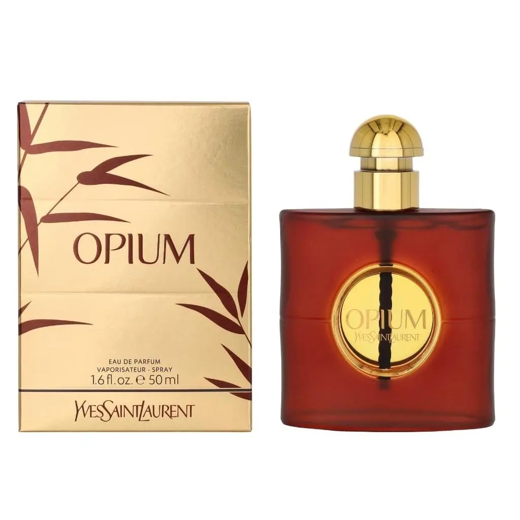 Yves Saint Laurent Ysl Opium 1.6oz Edp Spray For Women Rare