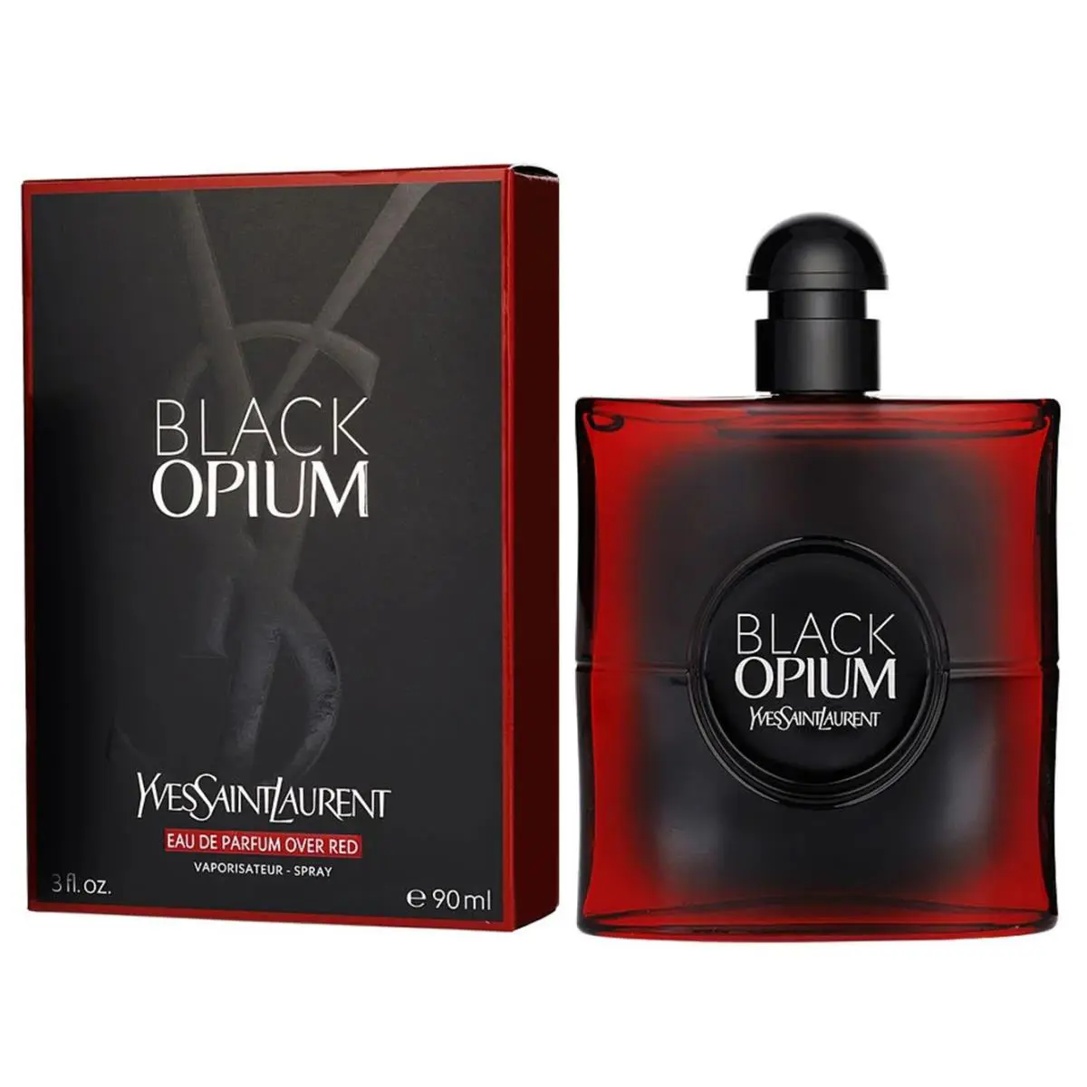Black Opium Over Red Yves Saint Laurent 3.0 oz / 90 ml Edp Women Perfume Spray