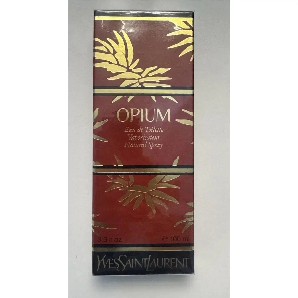 Vintage  Opium Perfume 3.3 Oz Spray Eau De Toilette Parfum Ysl by Yves Saint Laurent
