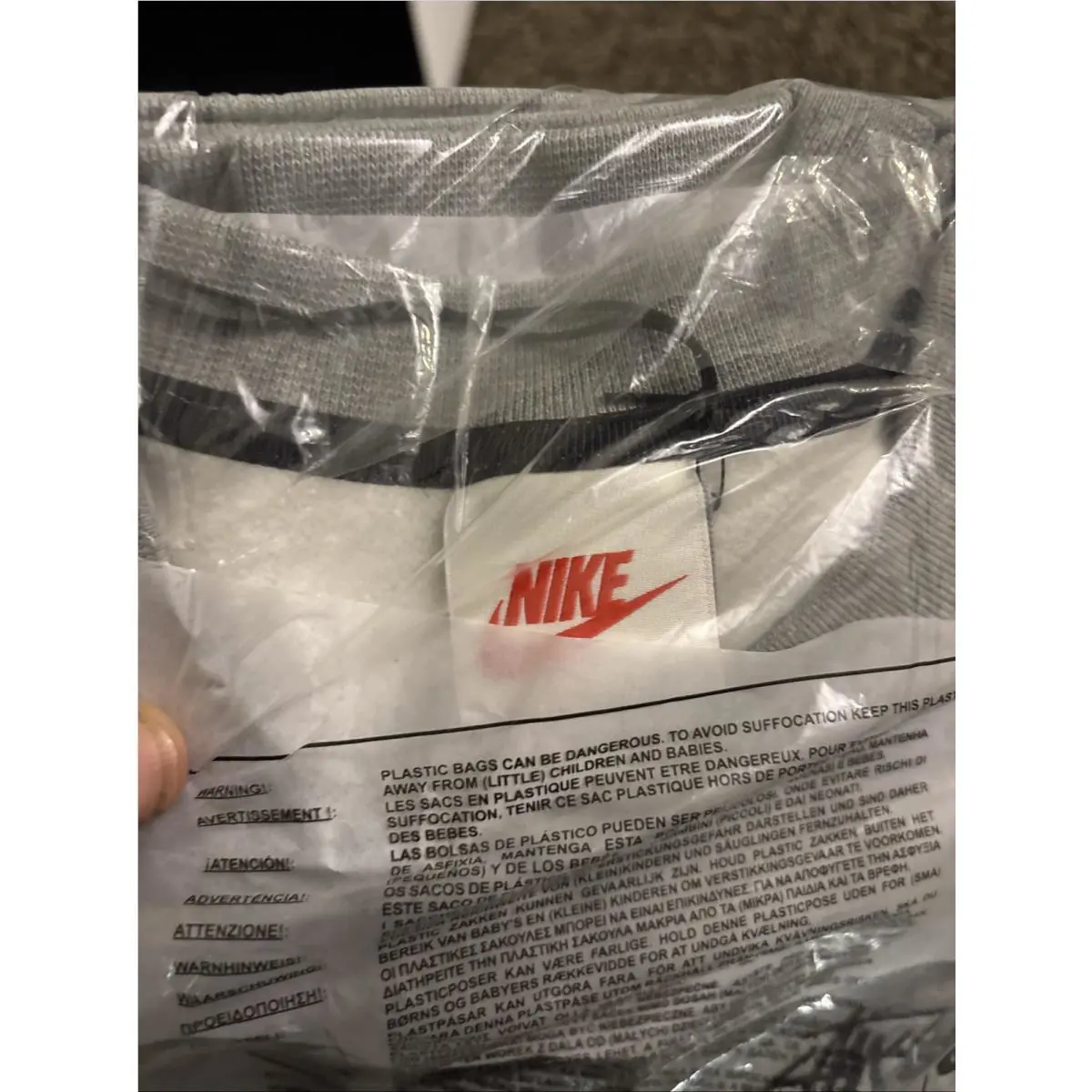 Nike clothing - Gray (UPC: 0194499660675) 2