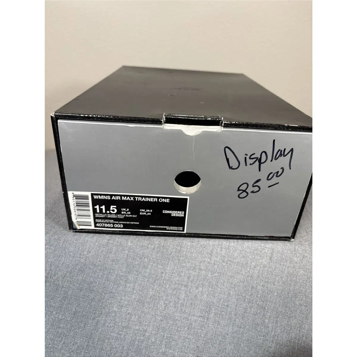 Nike shoes - Nike Air Max Trainer One - 407865 003 - Silver 5