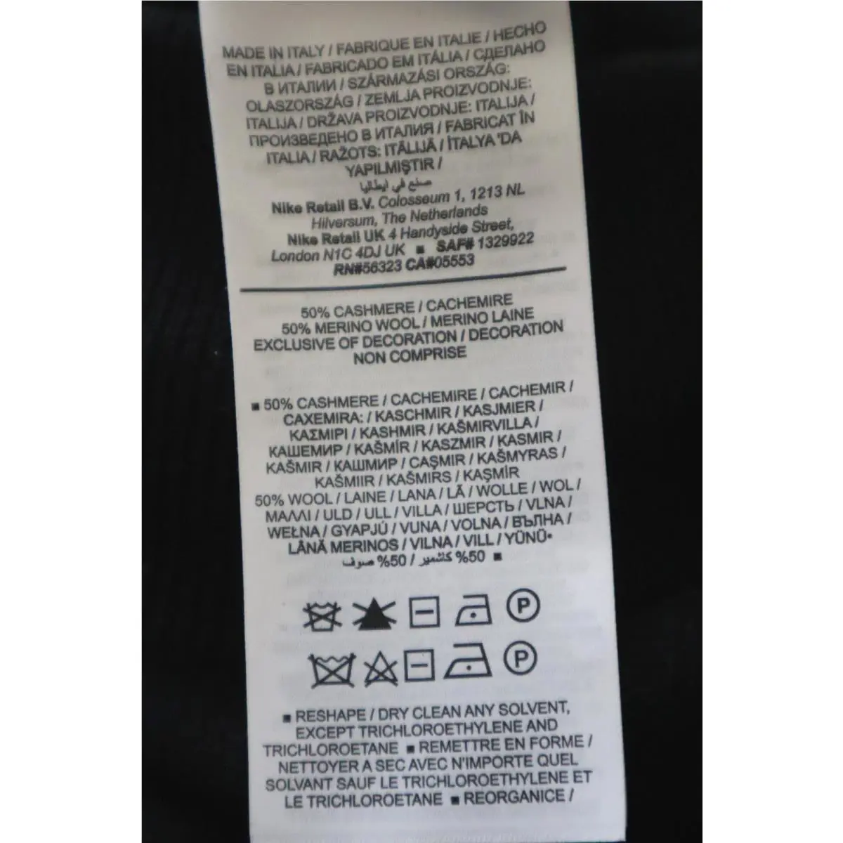 Nike clothing - DV7457-010 - DV7457-010 - Black (UPC: 196152161789) 4