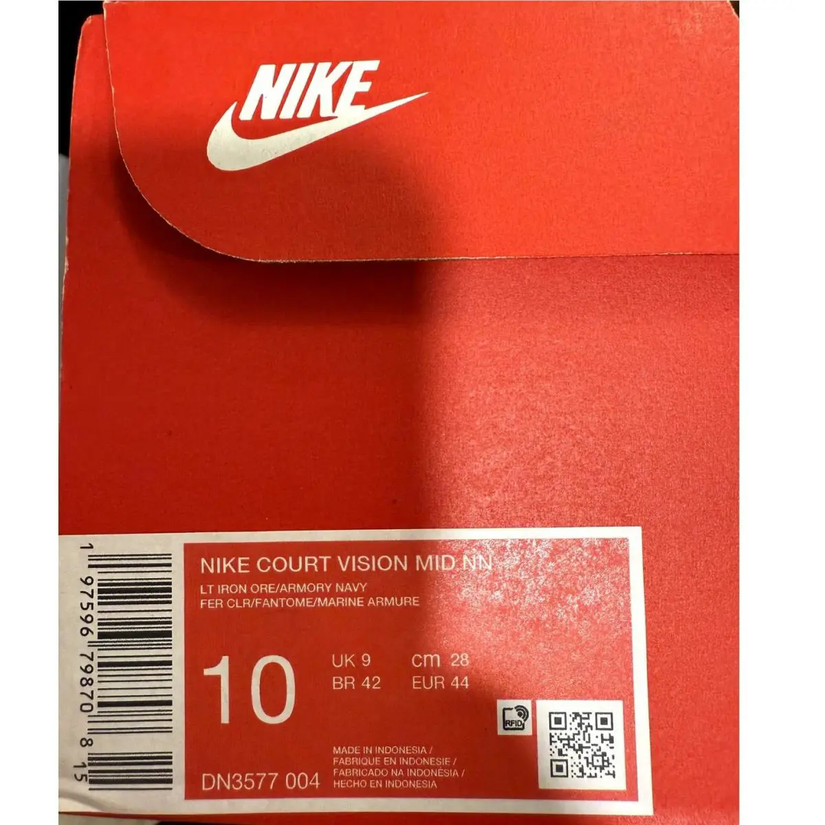 Nike shoes - Nike Court Vision Mid - Court Vision Mid - Blue 8
