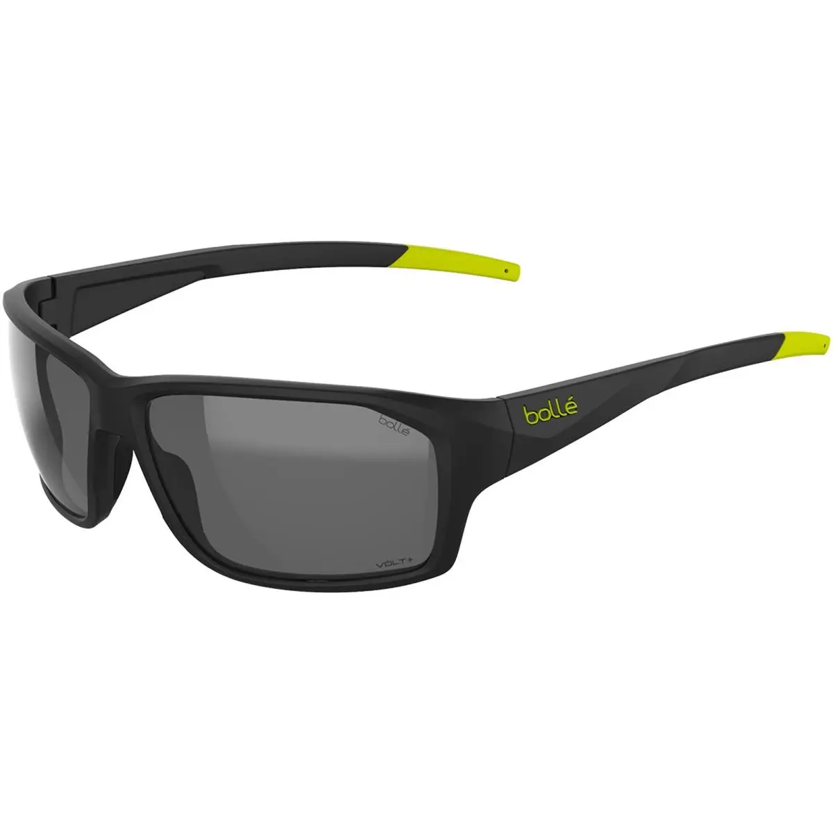 Fenix Volt+ Polarized Black Acid Matte Sport Wrap Sunglasses - BS136005 by Bolle
