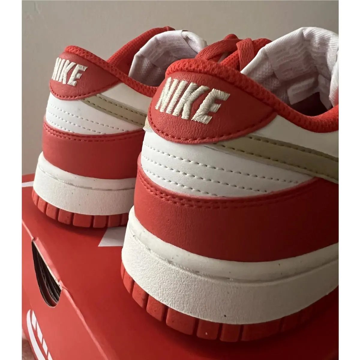 Nike shoes - Nike Dunk Low Next Nature - DD1873-602 - Light Crimson/Team Gold/Sail 8